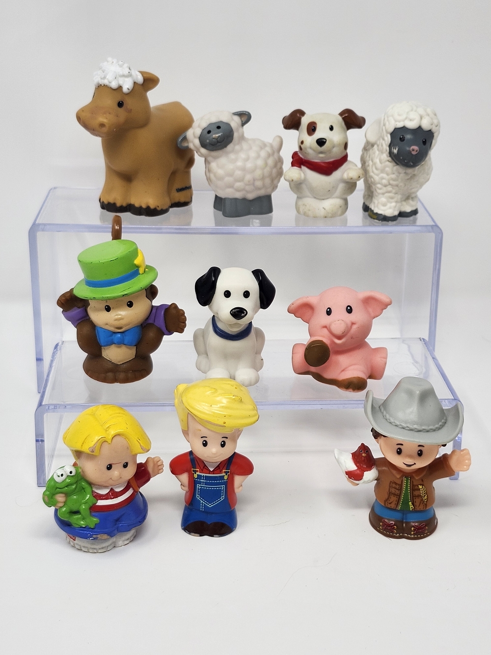 Little People Fisher-price Farm & Character Toy Figurine Set Of 10